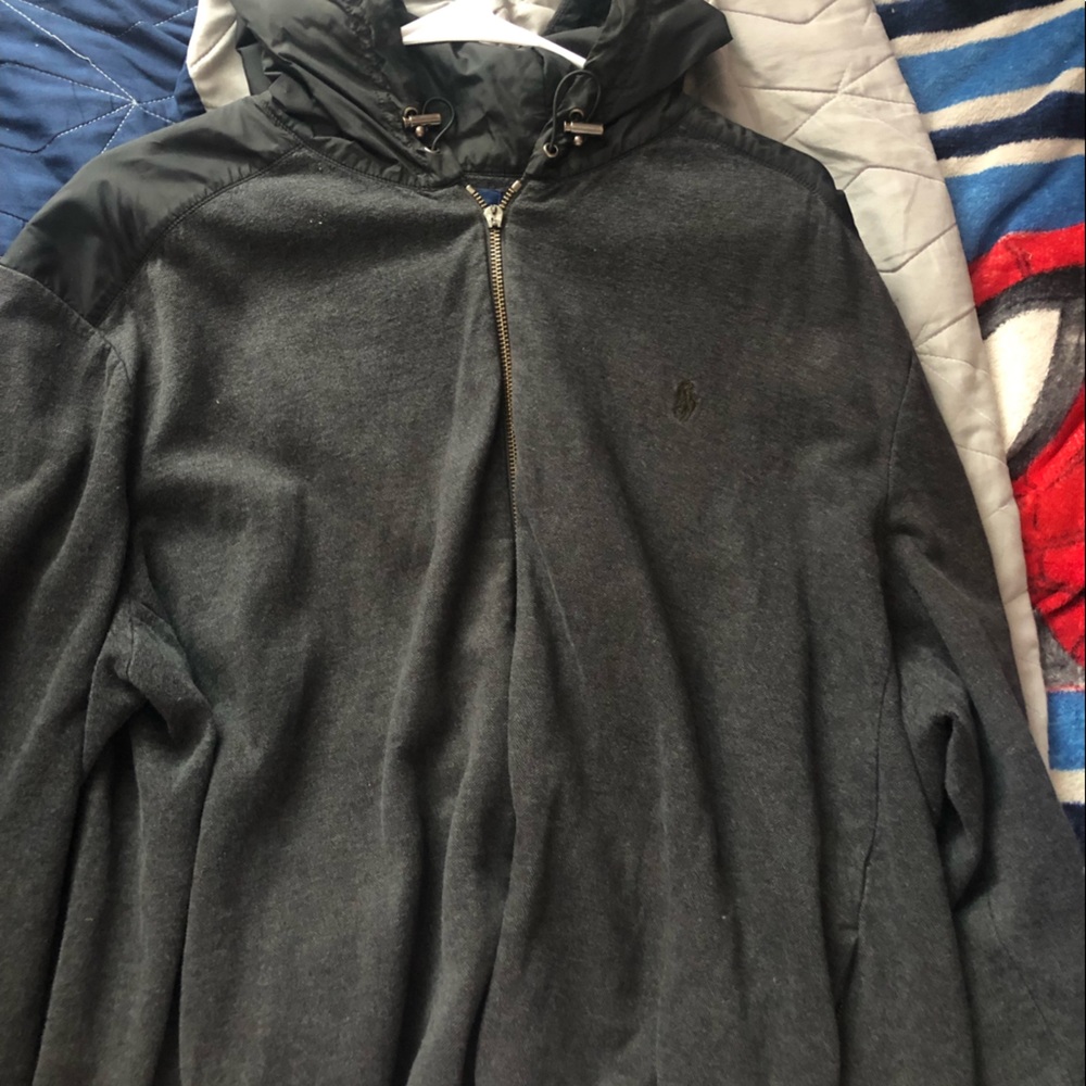Dark grey Polo jacket